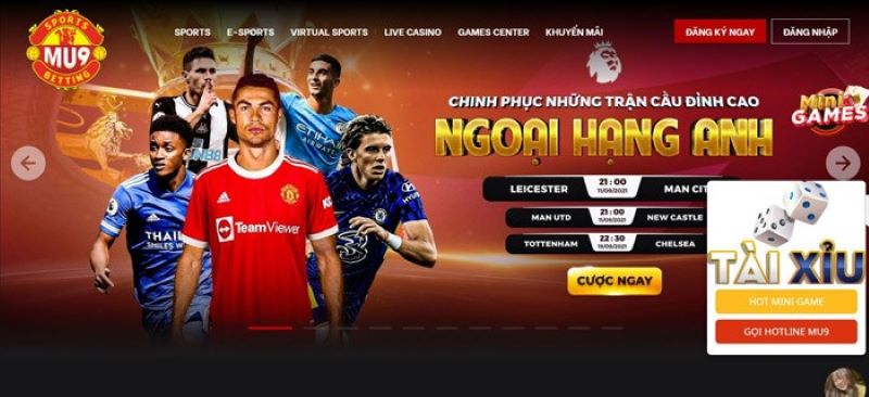 Gửi tiền/rút tiền tại nhà cái MU9