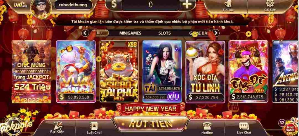 Giới thiệu tổng quát cổng game đổi thưởng VinWin