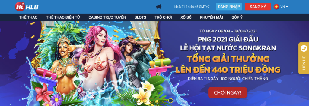 Cách đăng ký/đăng nhập nhà cái HL8