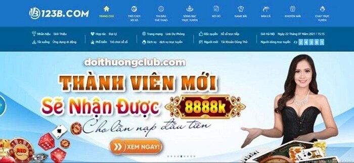 Cách đăng ký/đăng nhập nhà cái 123B