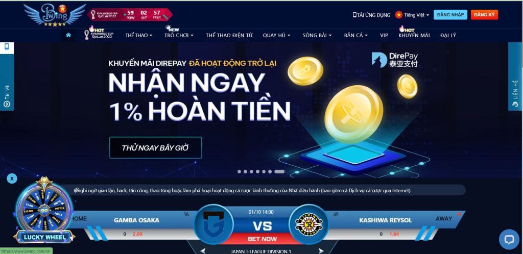 Cách đăng ký/đăng nhập nhà cái Bwing