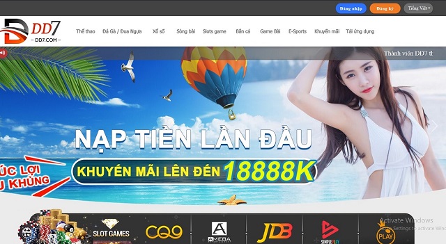 Cách đăng ký/đăng nhập nhà cái DD7